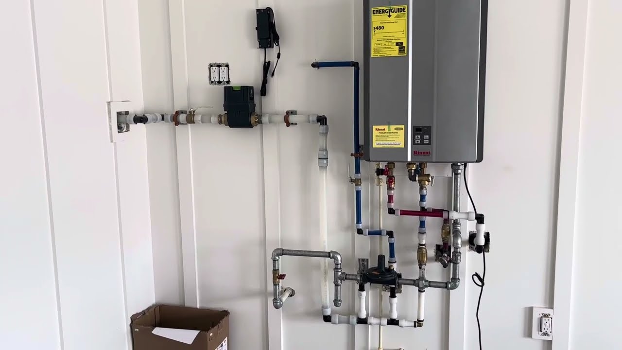 Tankless Water Heater Installation in Hercules